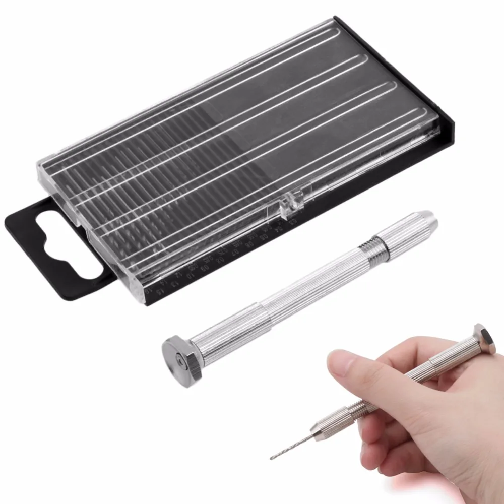 Hot Mini Micro Spiral Hand Manual Drill Chuck Twist Pin Vise Bit Jewelry Tool High Quality | Инструменты