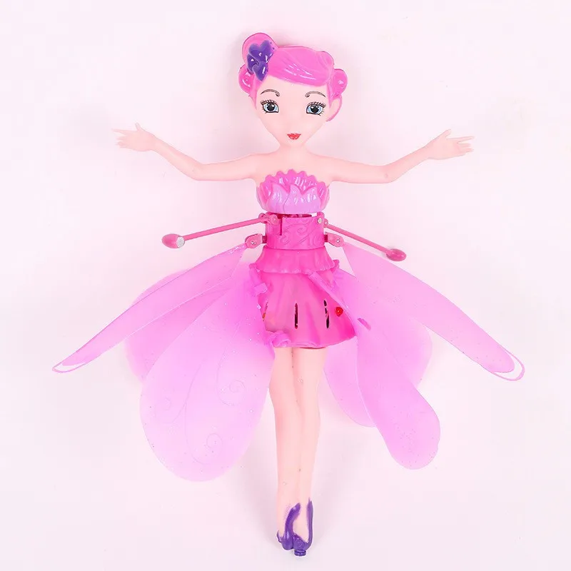 Flying Fairy Toy Infrared Hand Induction Control Flying Dolls For Girls