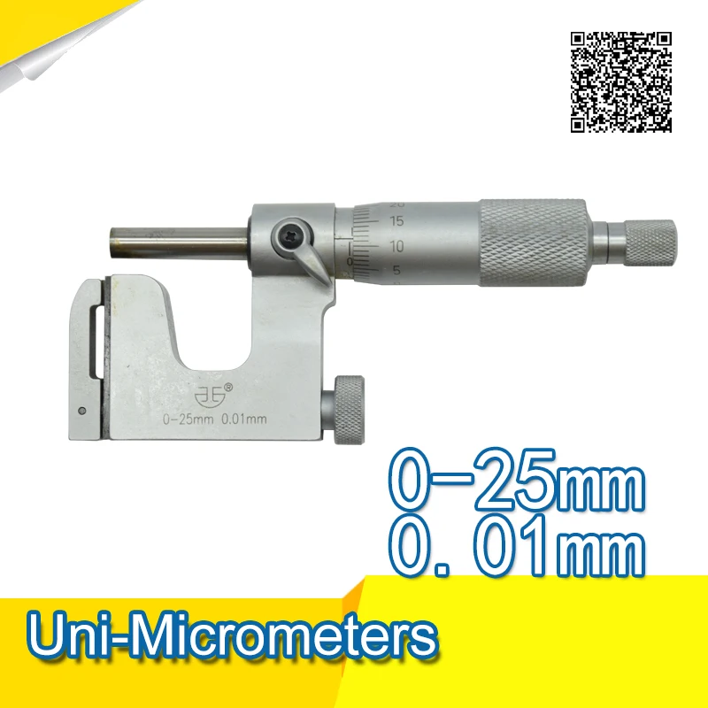 Uni Micrometers 0 25mm 0.01mm 0 1inch outside micrometers multi purpose