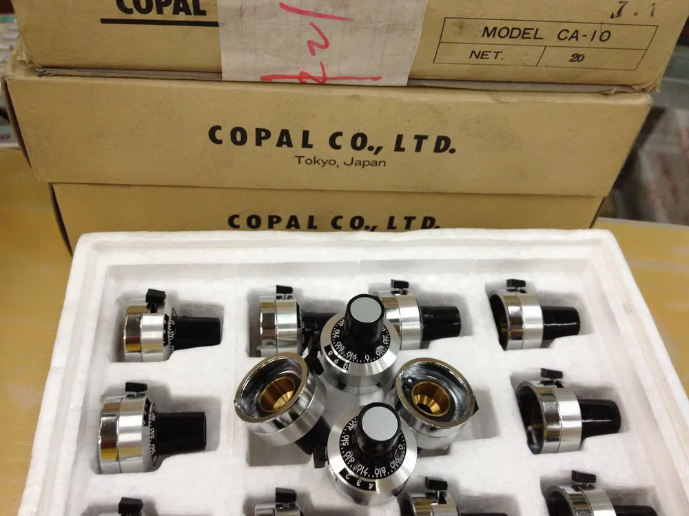 [BELLA] COPAL Japan Science Po мульти-поворотный потенциометр ручка колпачок CA-10 отверстие 6 мм-5 шт/партия