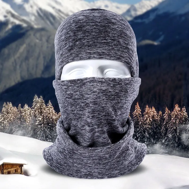 Winter Facekini Head Cap Male Female Riding Wind Protection Skiing Face