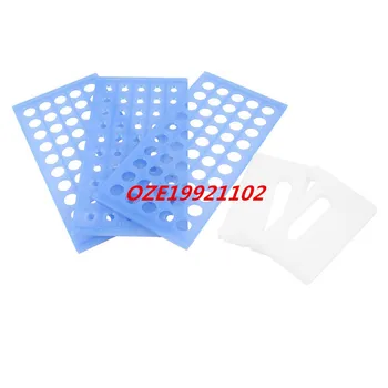 

1PCS Laboratory Lab Blue Plastic 50 Socket 13mm Diameter Test Tube Stand Holder