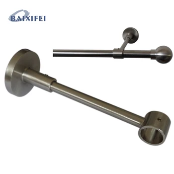 

2 Pcs D16mm Curtain Rod Decorative Bracket 13.5cm , Curtain Accessories Bracket for Window Decoration