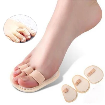 

3 Toes Forefoot Socks Liners Pad Hammer Finger Separator for Hallux Valgus Orthotics Bending Deformation Overlap Toe Correction