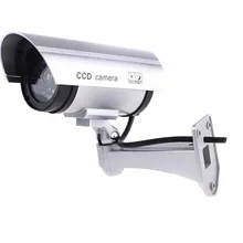 Inesun поддельные камеры безопасности Пуля манекен наблюдения CCTV камера Открытый крытый светодиодный светильник