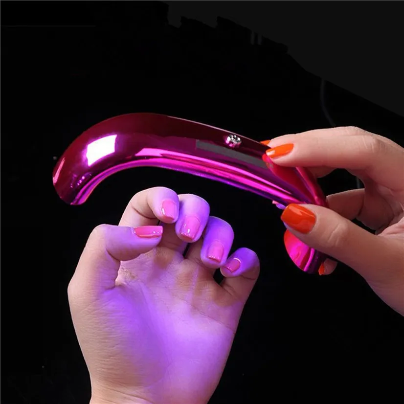 

Mini Dual Light Source Manicure Light UV Nail Dryer Polishing LED Manicure Tool