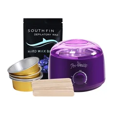 Wax Warmer Heater Mini Spa Machine Paraffin Pot Hair Removal 4Pcs Kit 100G Wax Bean Professional Hand Feet Body Depilatory Wax Warmer Heater Mini Spa Machine Paraffin Pot Hair Removal 4Pcs Kit 100G Wax Bean Professional Hand Feet Body Depilatory