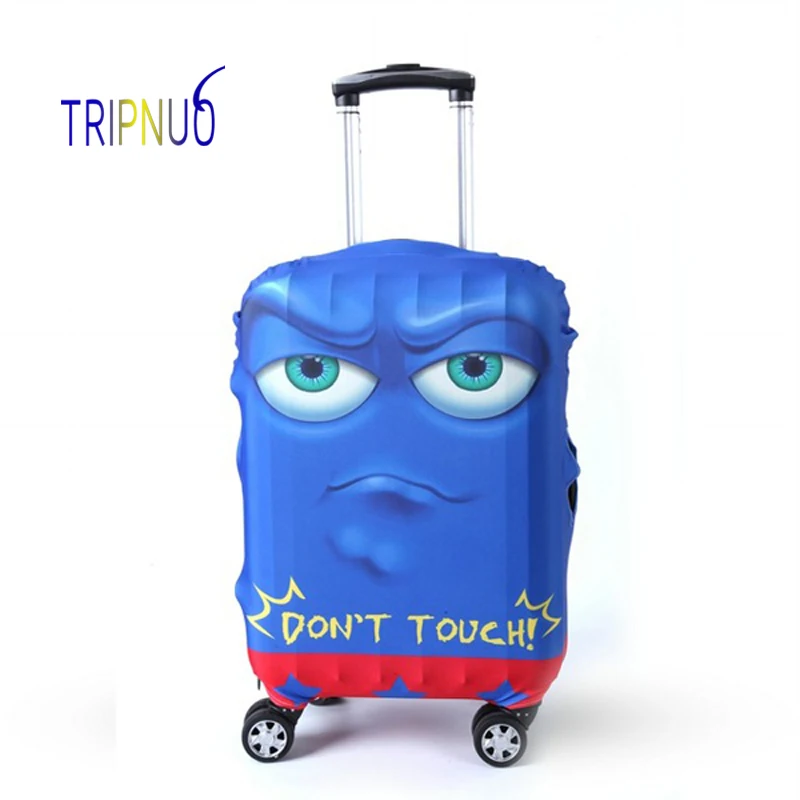 TRIPNUO Red Dog Cover for Suitcase Travel Elasticity Luggage Protective Covers Elastic Travel Accessories Trolley Cover TRIPNUO Red Dog Cover for Suitcase Travel Elasticity Luggage Protective Covers Elastic Travel Accessories Trolley Cover