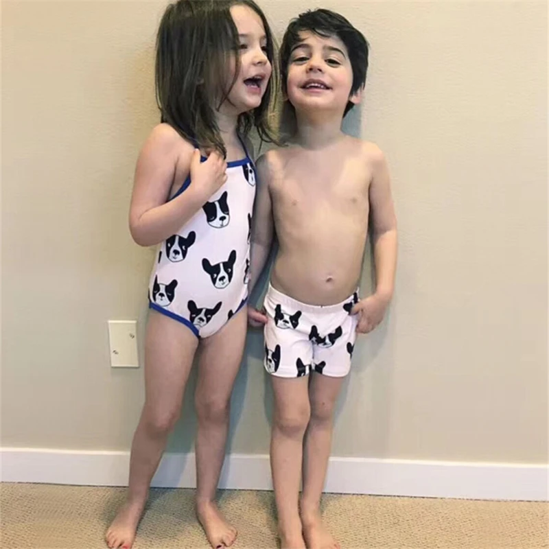 baby swimsuit with matching hat