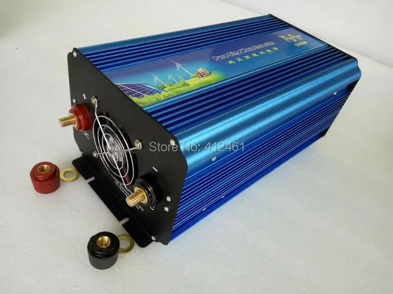 

Doubel Volt Display 8000W Peak 4000W invertitore puro DC48v Inverter 4000w pure sine wave inverter / converter to AC110V/220V