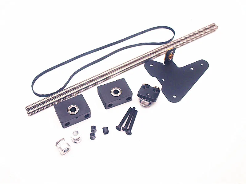CR-10 760mm ENDER 610mm dual Z axis upgrade kit For Creality CR-10/ENDER3 3D Printer single motor dual Z axis pulley cr10 CR-10 760mm ENDER 610mm dual Z axis upgrade kit For Creality CR-10/ENDER3 3D Printer single motor dual Z axis pulley cr10
