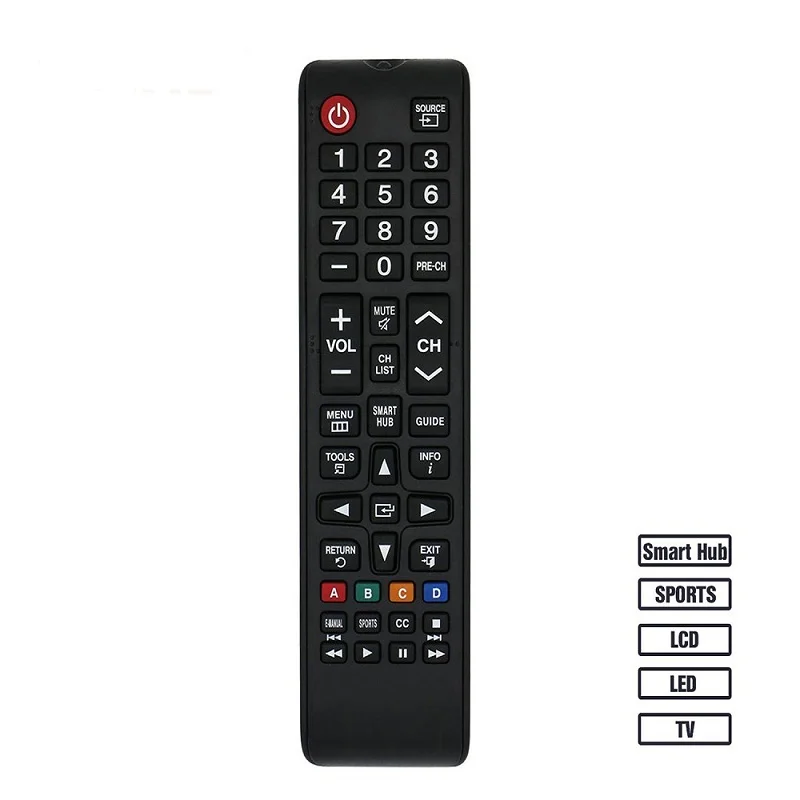 

Universal Remote Control all for Samsung Smart TV 3D LCD/LED TV BN59-01175N AA59-00603A AA59-00786A AA59-00741A AA59-00602A