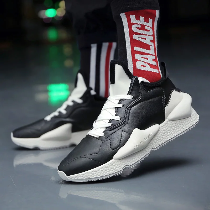 

2018 Leather Casual Men Shoes Fashion Men Flats Round Toe Comfortable Casual Shoes