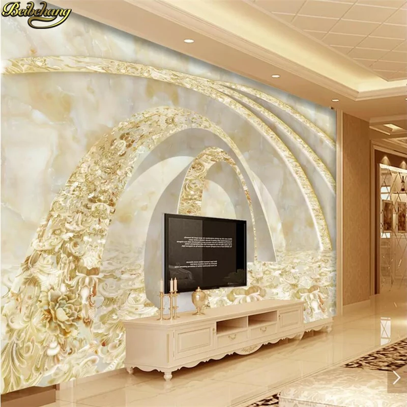 

beibehang papel de parede Custom 3d wallpaper mural landscape scenery golden landscape background wall papers home decor 3d