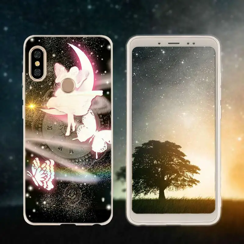 as photo 9 Чехол для Xiaomi Redmi Note 8 iPhone 7 6 Plus 5 iPad pro чехол для телефона Redmi 8 8a 7a 6a s2 5a 5 плюс 4a 4x бабочка Танцы девушка эффект - Цвет: as photo 9