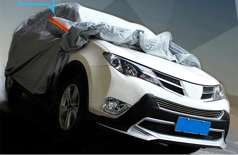 Для Toyota RAV4- уплотненная Автомобильная одежда Пылезащитная от дождя и снега, защита от солнца, декоративные автомобильные аксессуары