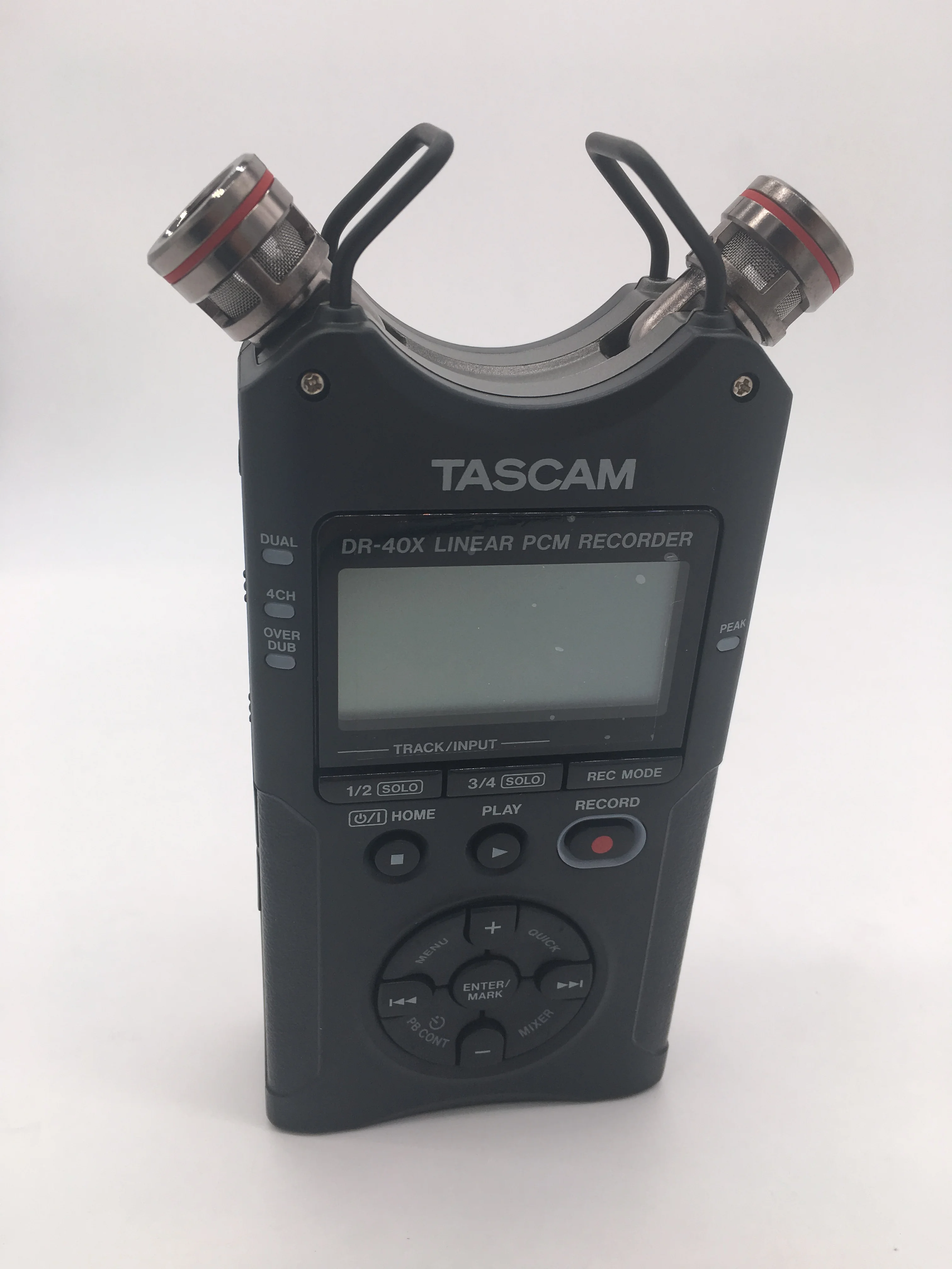 TASCAM DR-40X Универсальный четыре дорожки цифровой аудио рекордер ручка интервью рекордер usb-микрофон WAV/BWF линейный PCM рекордер