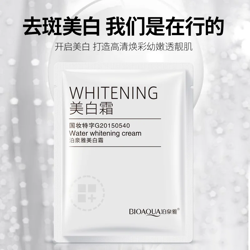 Bioqaua Face Whitening Cream Anti Aging Wrinkle Face Serum Emulsion Ageless Moisturizing Brightening Skin Care 1Pcs 3