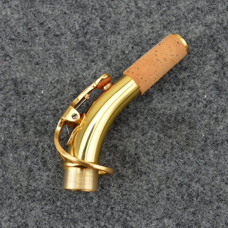 Buy VECKY brass gold bend small soprano saxophone neck