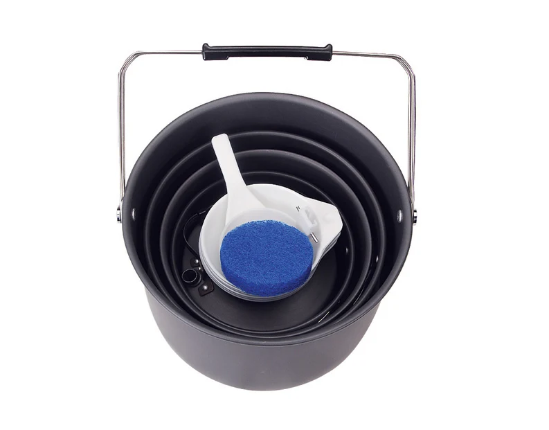 Bulin 12 Persona de ollas de gran capacidad ligero de ollas cuencos al aire libre utensilios de cocina vajilla conjunto familiar BL200-C10