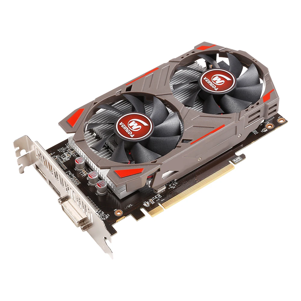  VEINIDA Video Card Radeon RX 560D GPU 4GB GDDR5 128 bit Gaming Desktop computer Video Graphics Card