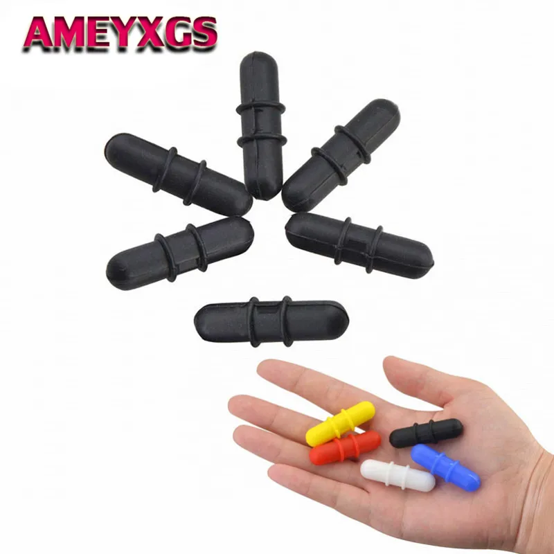 

6pcs Archery Compounbd Bow Stabilizer Bow Limb Dampers Bow Split Limbs Rubber Silencers For Outdoor Hunting Shooting Accessories