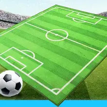 4"* 51" дизайнерский детский коврик с рисунком футбольного поля, современный коврик для игры в футбол для гостиной, спальни, модный коврик для игры