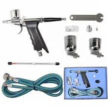 0,3 мм Насадка Профессиональный Аэрограф краска ing для Модель торта электроинструменты распылитель краски распылитель мини ногтей воздушный шланг с щеткой набор