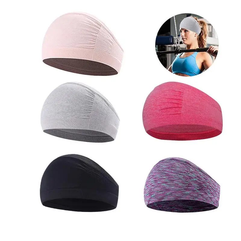 

Unisex Yoga Fitness Sports Headband Running Fitness Sweatband Sports Breathable Headband Multi-Function Quick-Drying Sweatband