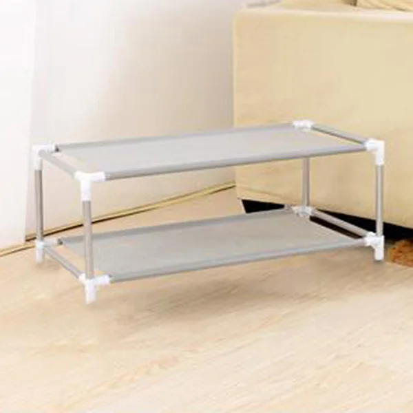 غير المنسوجة النسيج تخزين حذاء رف المدخل مجلس الوزراء حامل مُنظِم للإزالة الباب خزانة الأحذية الرف DIY المنزل الأثاث