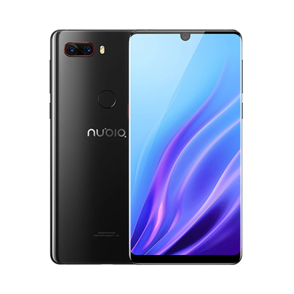 Nubia Z18 смартфон 6," 6 ГБ Оперативная память 64 Гб Встроенная память 3450 мА/ч, Батарея Snapdragon 845 1080 P двойная задняя Камера 16MP+ 24MP Android сотовый телефон