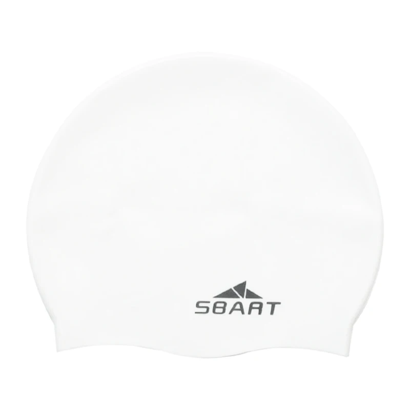 SBART 100 Silicone Cap Gel Ear Protect Swimming Cap Silicone Hat Water proof Elastic Adult