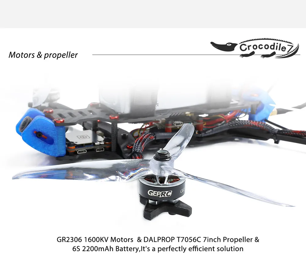 GEPRC GEP Crocodil GEP LC7 PRO 315 мм 7 дюймов RC FPV гоночный Дрон Betaflight F4 50A Runcam Micro Swift RC дроны FPV Квадрокоптер