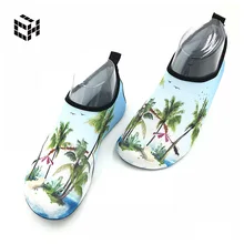 Летняя Уличная обувь; пляжные женские и мужские носки для дайвинга; мягкие пляжные кроссовки для плавания; носки