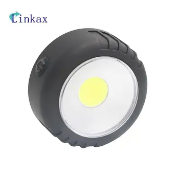 

Mini COB LED Flashlight Magnetic Working Folding Hook Light Portable Lamp Torch Linternas Use 3 AA batteries Camping Light Lamp