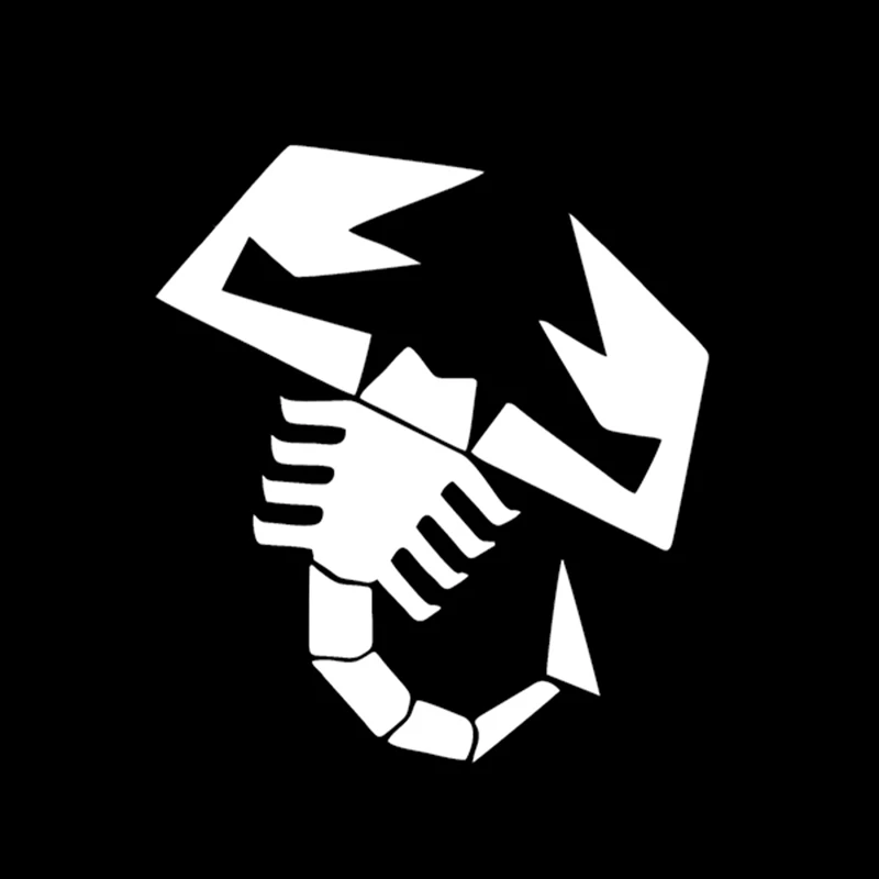 

Abarth scorpion design Reflective Vinyl Stickers JDM car window decals Bumper Drift Racing