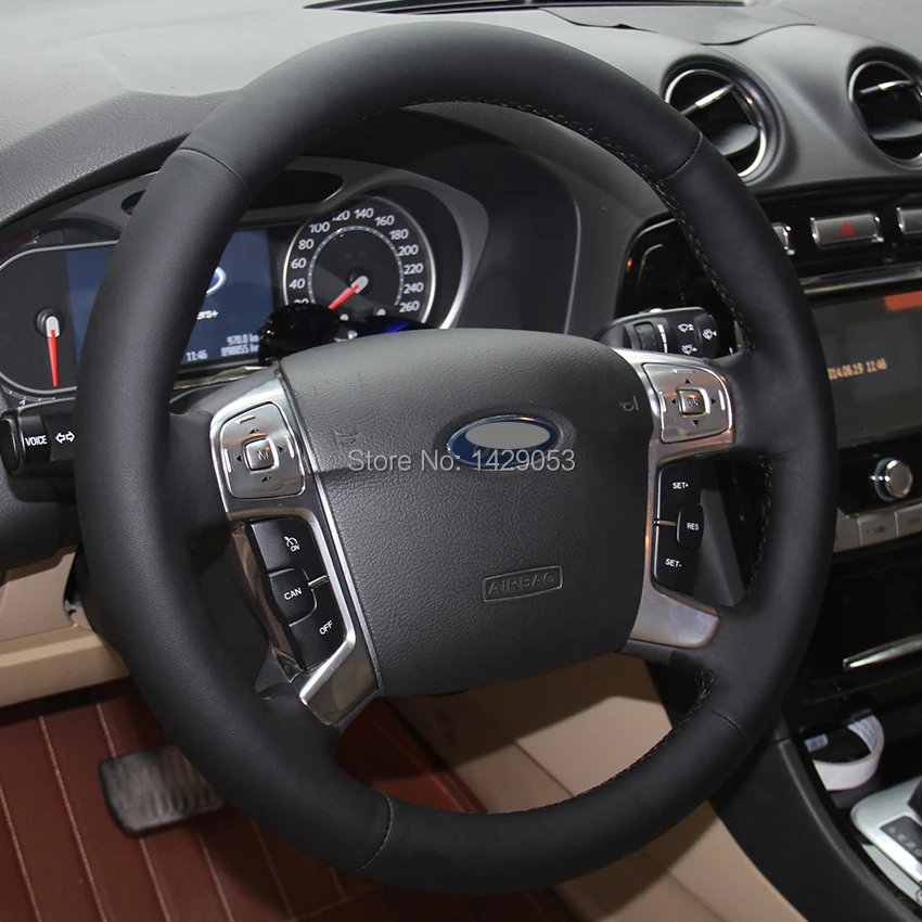 Чехлы на рулевое колесо чехол для Ford MONDEO CHIA X Стайлинг автомобиля сделай сам