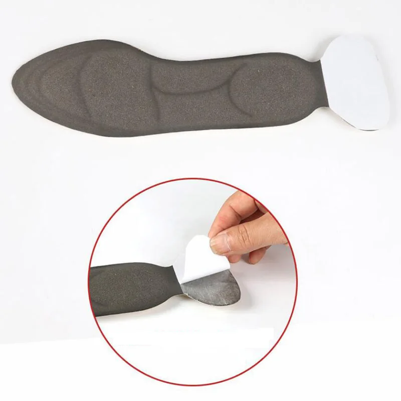 1 Pair Massage Sweat Anti-slip Comfortable Shock-absorbing Single Shoes a Large Insole Thickening Ladies Breathable Two in one