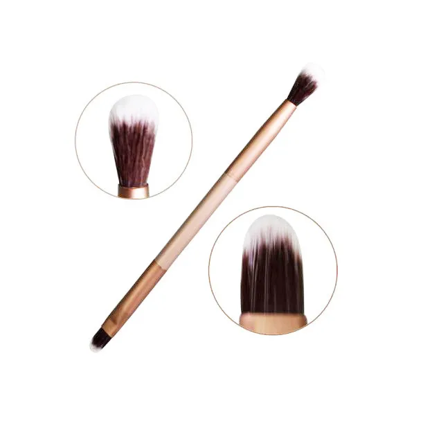 

2018 Doubled-end Eye Shadow Professional Makeup brushes Eyeshadow Cosmetics Face Powder Foundation brush Pinceis de maquiagem