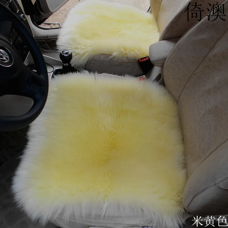 free shipping winter 100 genuine wool car seat cover 3 pieces setwool