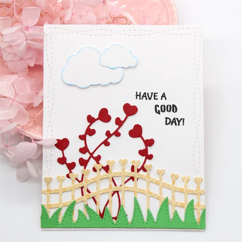 

KSCRAFT Heart Spray Metal Cutting Dies Stencils for DIY Scrapbooking/photo album Decorative Embossing DIY Paper Cards