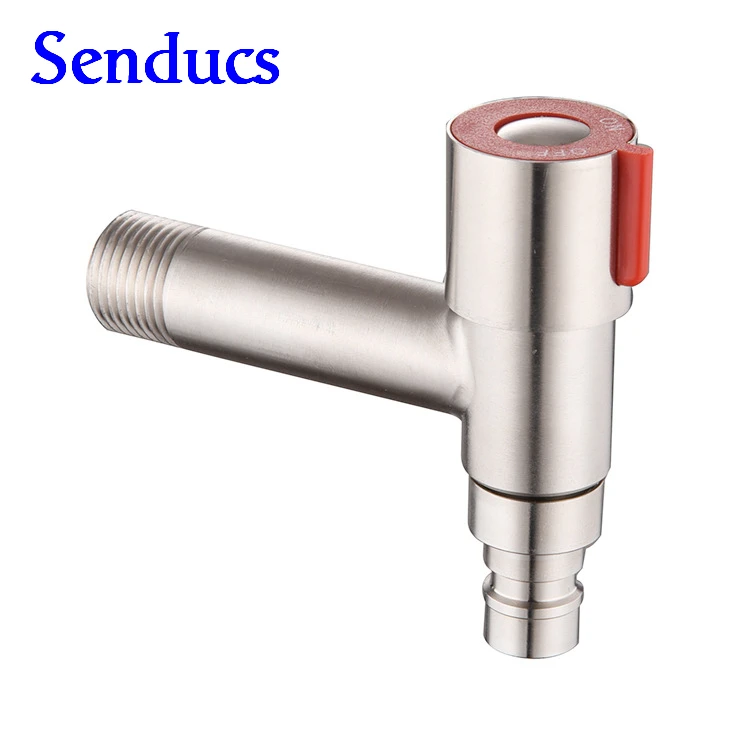 Free shipping single handle washing machine faucet with SUS304