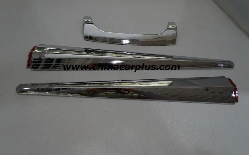 

free shiping 2012 Hilux vigo Chrome trim Rear trunk lid mounlding 3Pcs Free shiping 2012 2013 2014 hilux vigo champ abs chrome