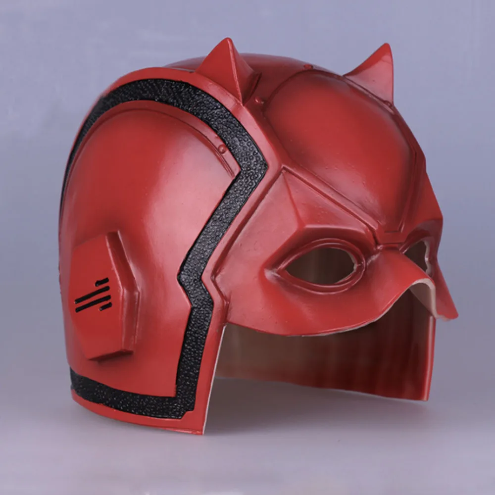 Маска Сорвиголовы Marvel Хэллоуин косплей мvel мvtт мертдок шлемы реквизит Полулицо