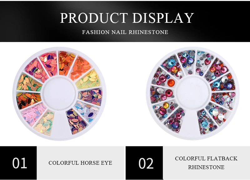 3D Rhinestones Mix (7)