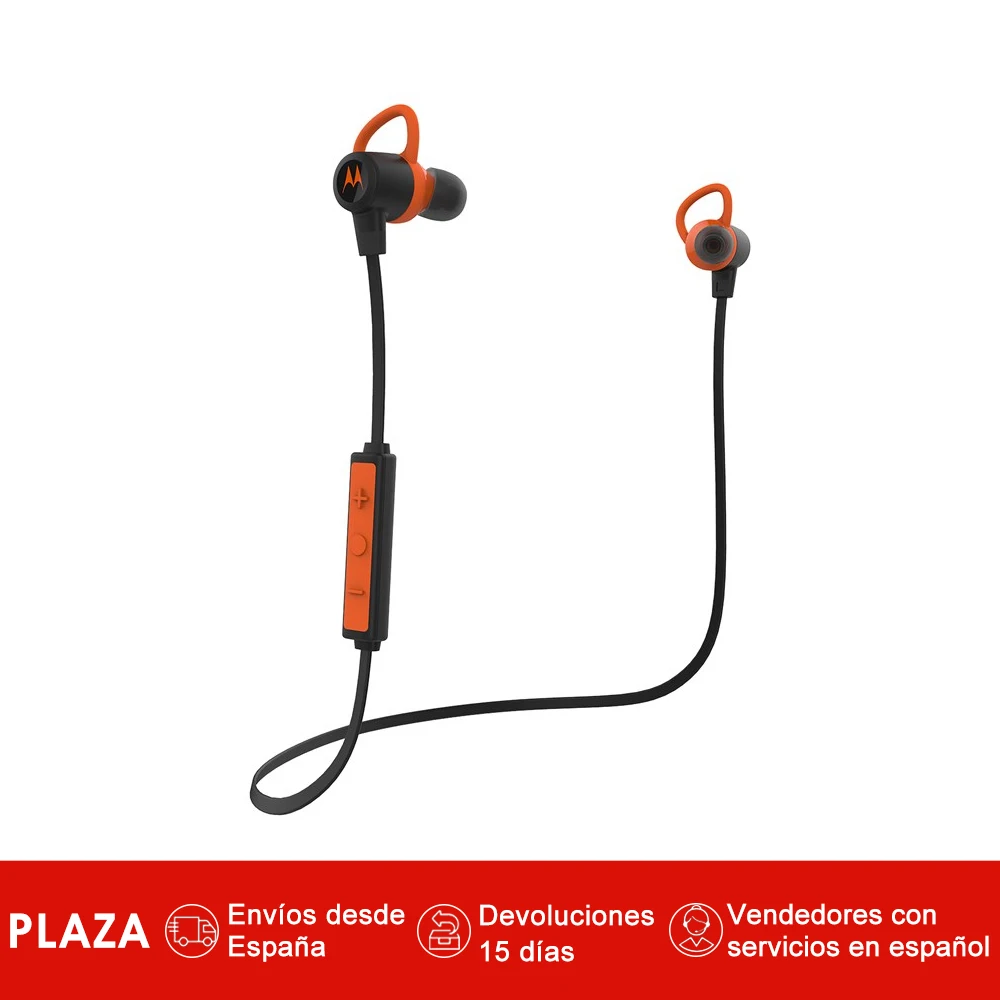 

Motorola Verve Loop+, Inalambrico, Dentro de oido, Binaural, Intraaural, Negro, Naranja