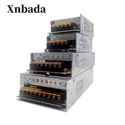 Трансформаторы освещения DC5V 2A 5A 6A 8A 10A 20A 30A 40A 60A светодиодный переключатель питания трансформатор, светодиодный адаптер питания