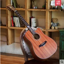 Andrew andrew 40 inch 41 inch veneer folk guitar noodles single fingerboard carved male and female board practice piano : image Andrew andrew 40 inch 41 inch veneer folk guitar noodles single fingerboard carved male and female board practice piano