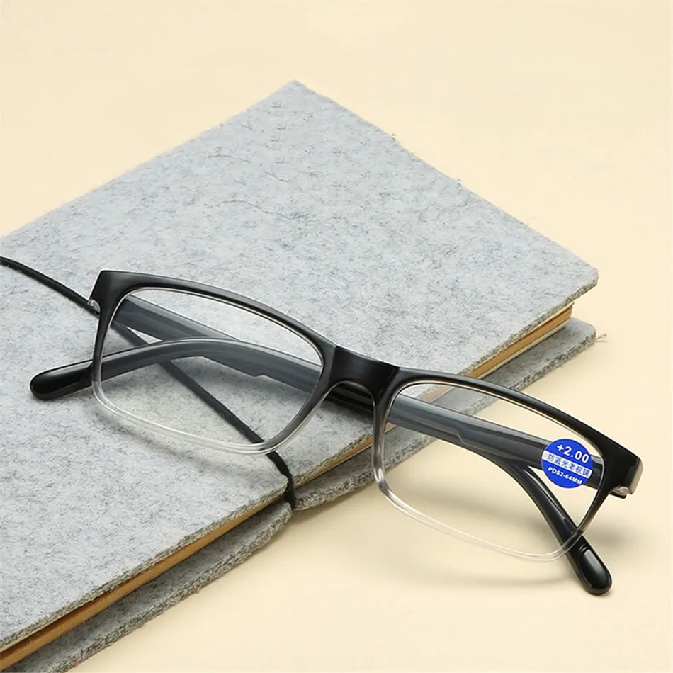Iboode, анти-голубые лучи, очки для чтения, для мужчин и женщин, дальнозоркость, модные градиентные цвета, компьютерные очки для мужчин