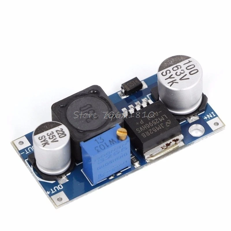 

DC LM2596HVS Converter Buck Adjustable Regulator Module Step Down Power Supply Drop ship